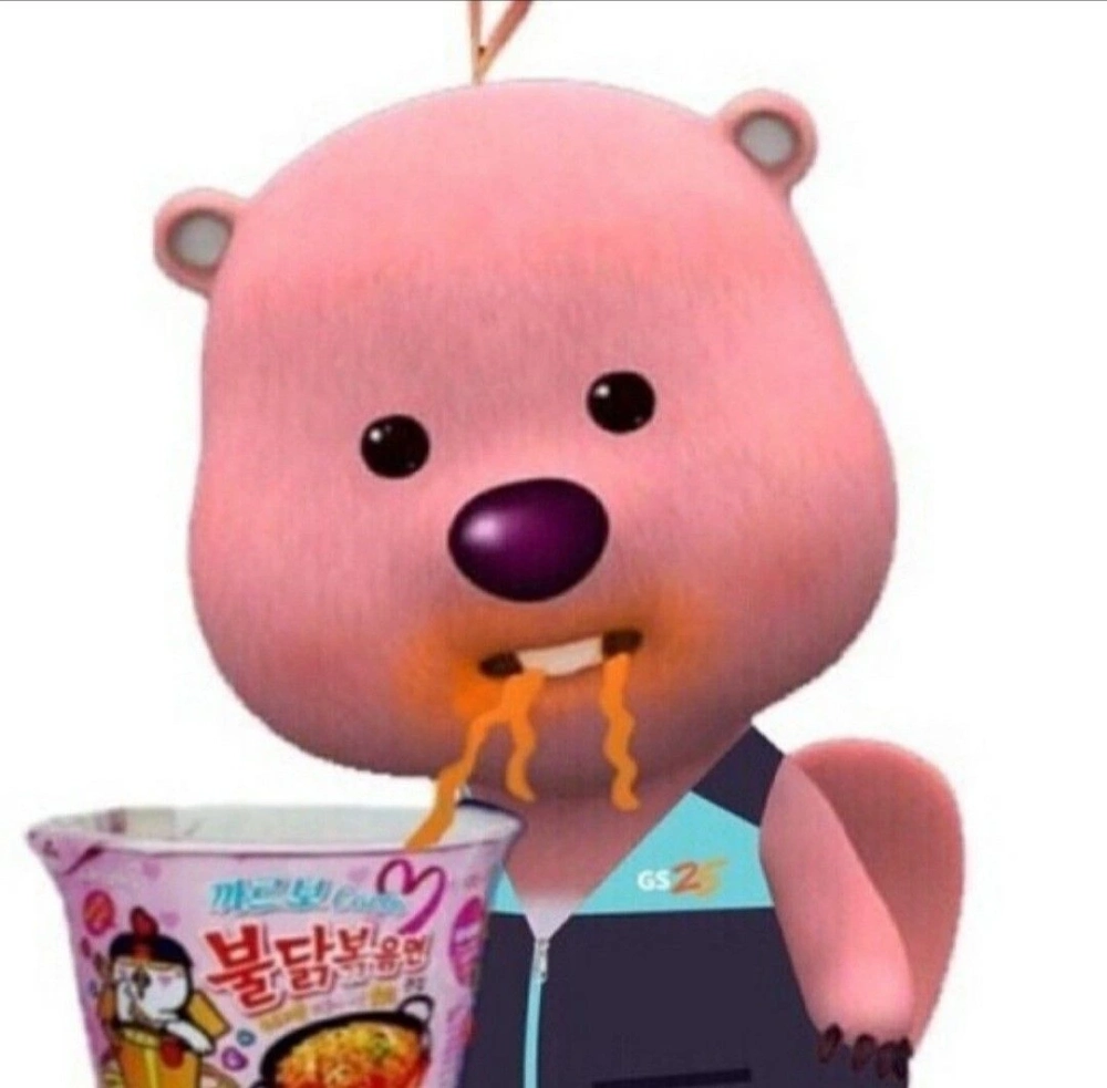 Cười vui với meme gấu loopy cực dễ thương