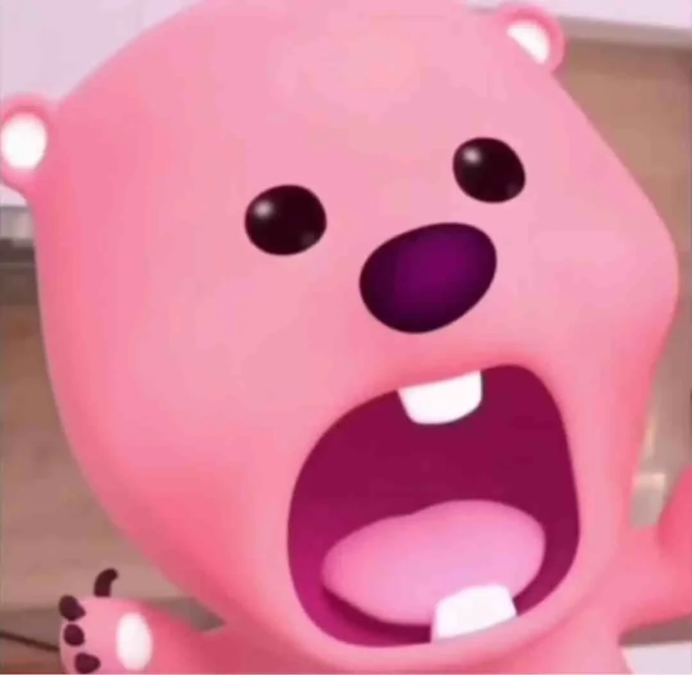 Ngại ngùng dễ thương cùng meme loopy ngại ngùng