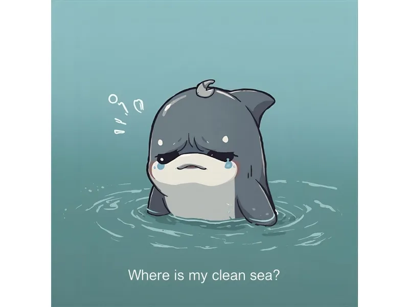 Ảnh meme cá heo 4K siêu rõ nét làm nền