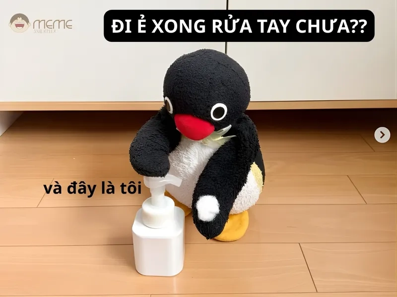 Tải meme chim cánh cụt miễn phí về máy của bạn