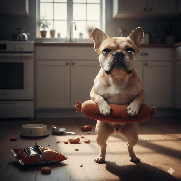 Ảnh meme chó khóc đầy vẻ tội nhưng vẫn rất hài