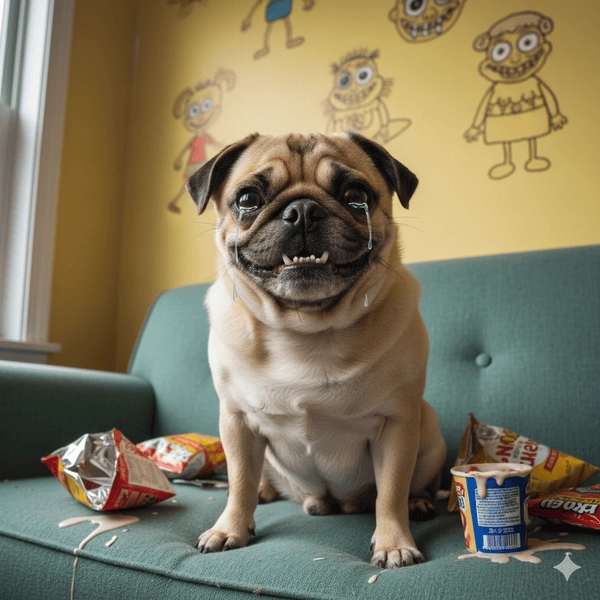 Meme chó khóc vui nhộn khiến cảm xúc đảo lộn