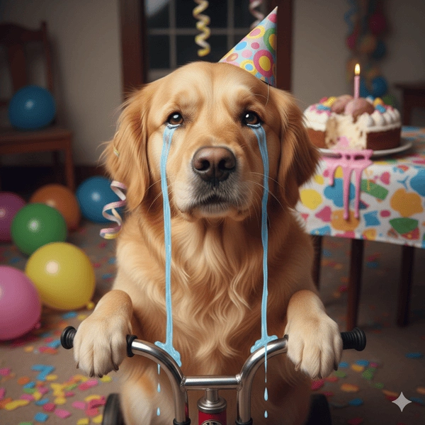 Meme chó khóc avatar cực hợp đăng lúc chán đời