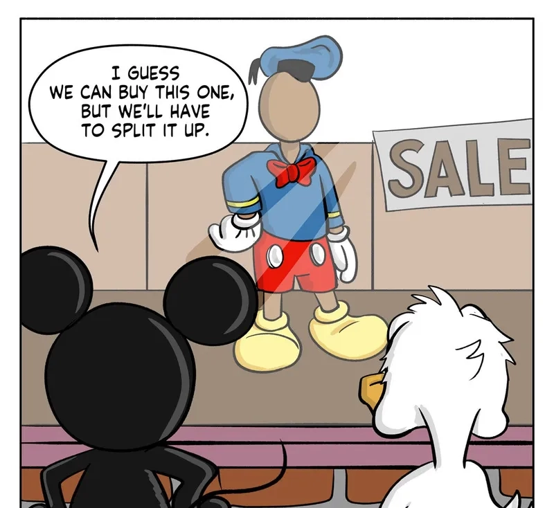 Meme chuột Mickey bựa đang gây bão cộng đồng