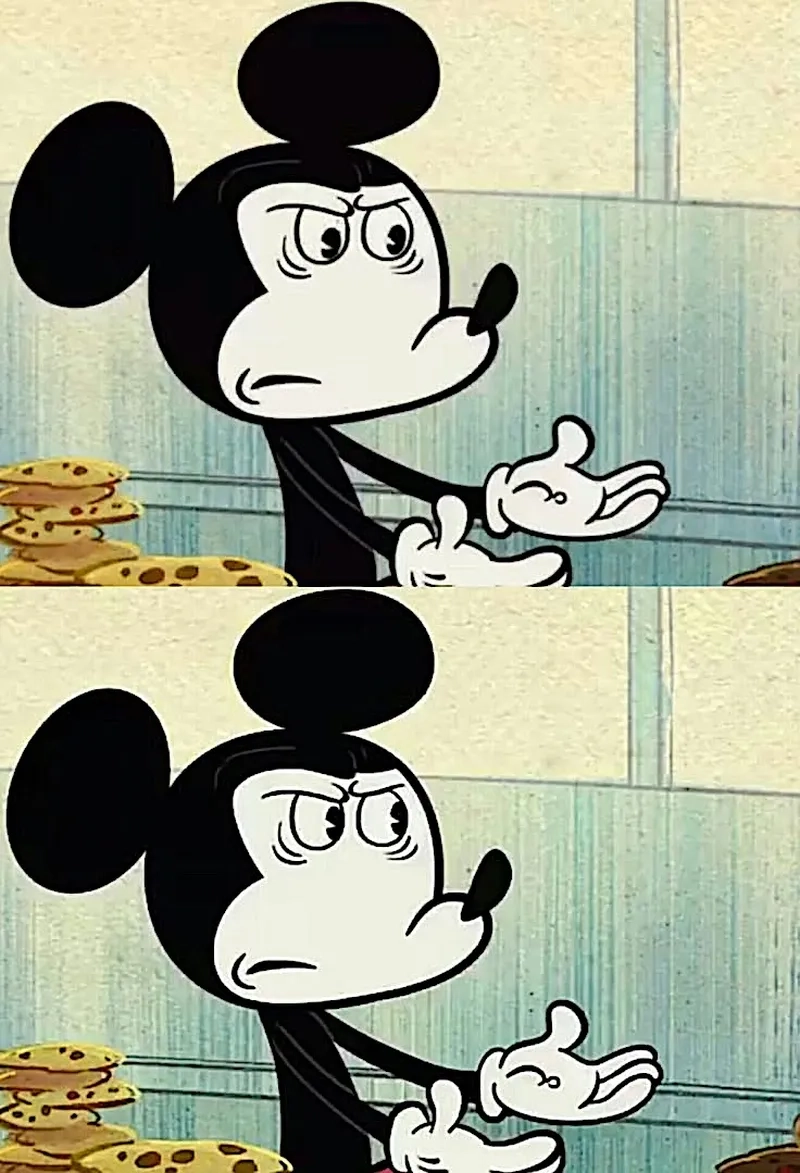 Sáng tạo meme chuột Mickey chế của riêng bạn