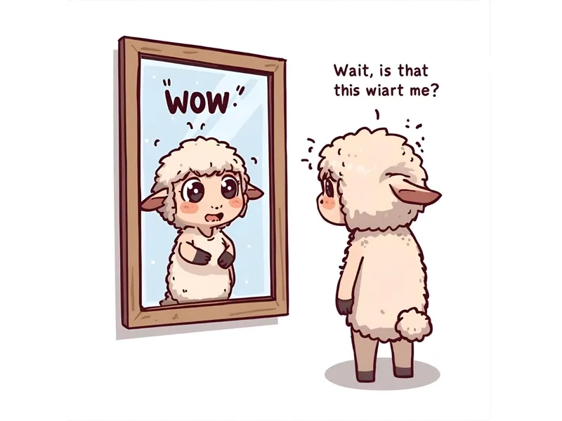 Cười sảng khoái với meme con cừu hài hước lắm