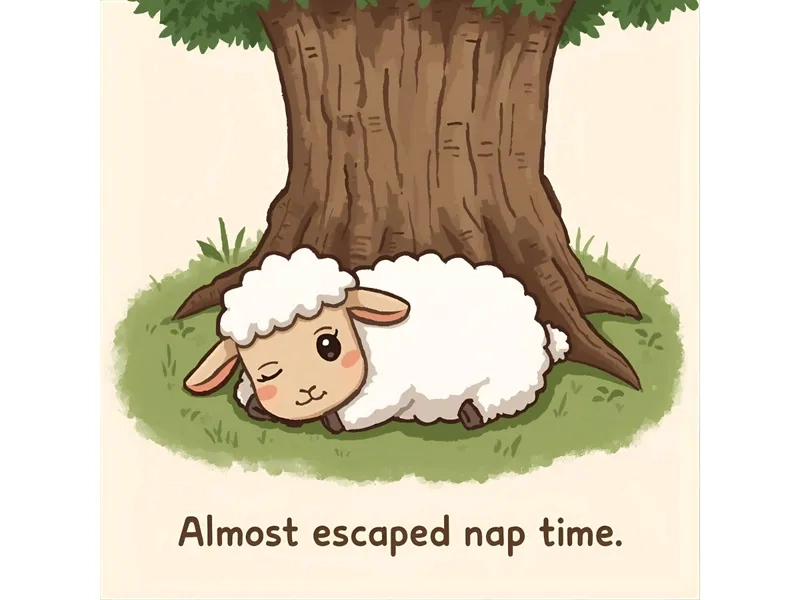 Cùng nhau xem meme con cừu giải trí