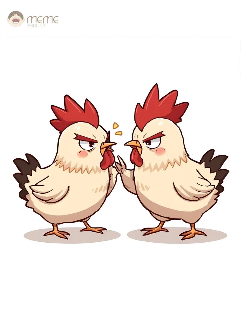 Xu hướng meme con gà TikTok đang rất hot
