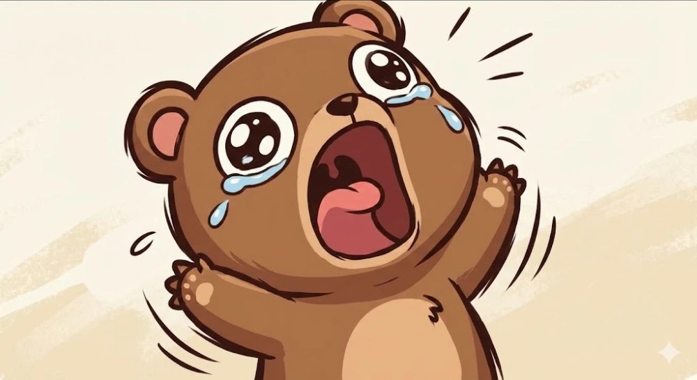 Phiên bản Trung Quốc siêu hài meme gấu biaoqing hét