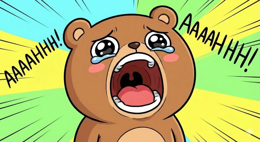 Tải ngay meme con gấu hét để giải trí