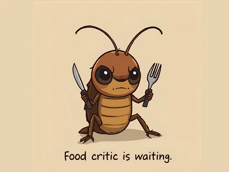 Meme con gián buồn phản ánh tâm trạng