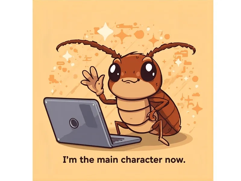 Xu hướng meme con gián TikTok đang hot