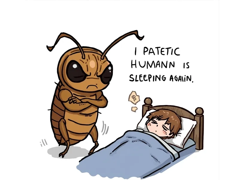 Tải ảnh meme con gián về để troll bạn