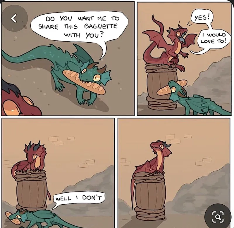 Khám phá bộ sưu tập meme con rồng đầy đủ