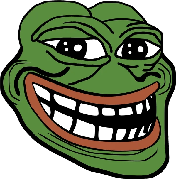 Tận hưởng meme ếch biểu cảm vui tràn đầy năng lượng