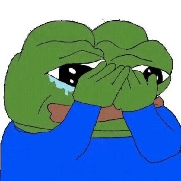 Meme ếch buồn trầm lặng khiến tim se lại