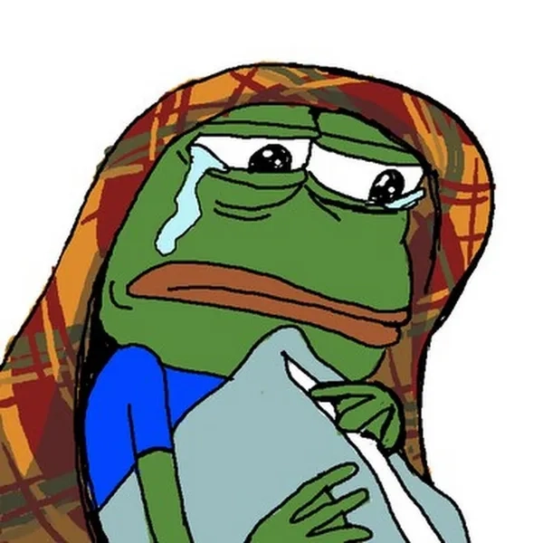 Meme ếch buồn thất tình khiến lòng trống trải