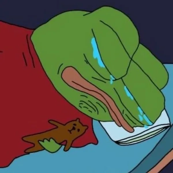 Tình huống căng thẳng gây cười meme ếch cảm xúc drama