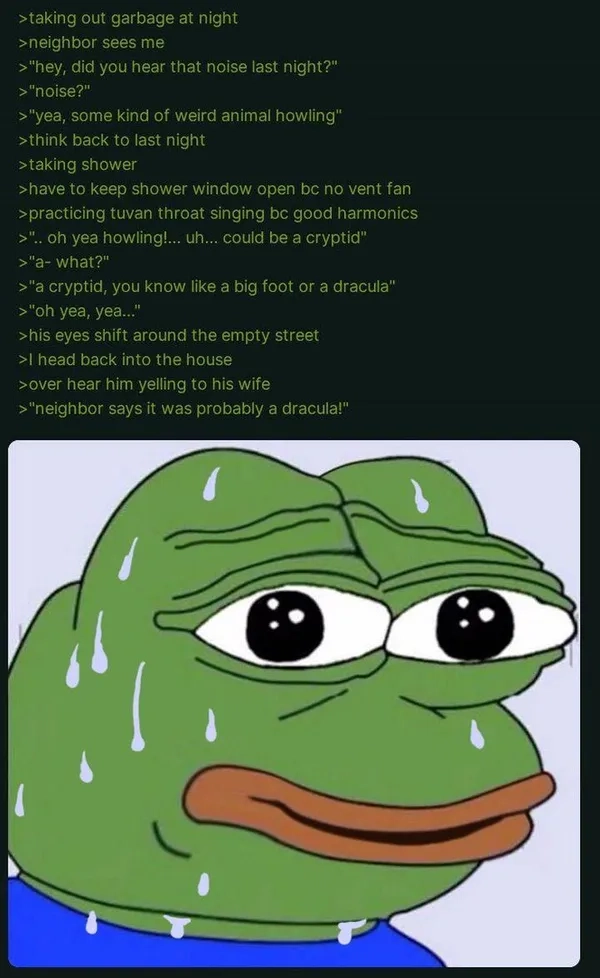 Meme ếch chế buồn chạm đến tâm trạng của bạn