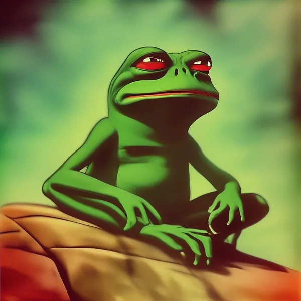 Thể hiện phong cách với meme ếch chế ngầu cực chất