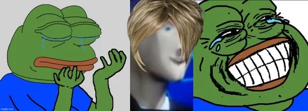 Meme ếch cười troll cực chất khiến bạn bật cười