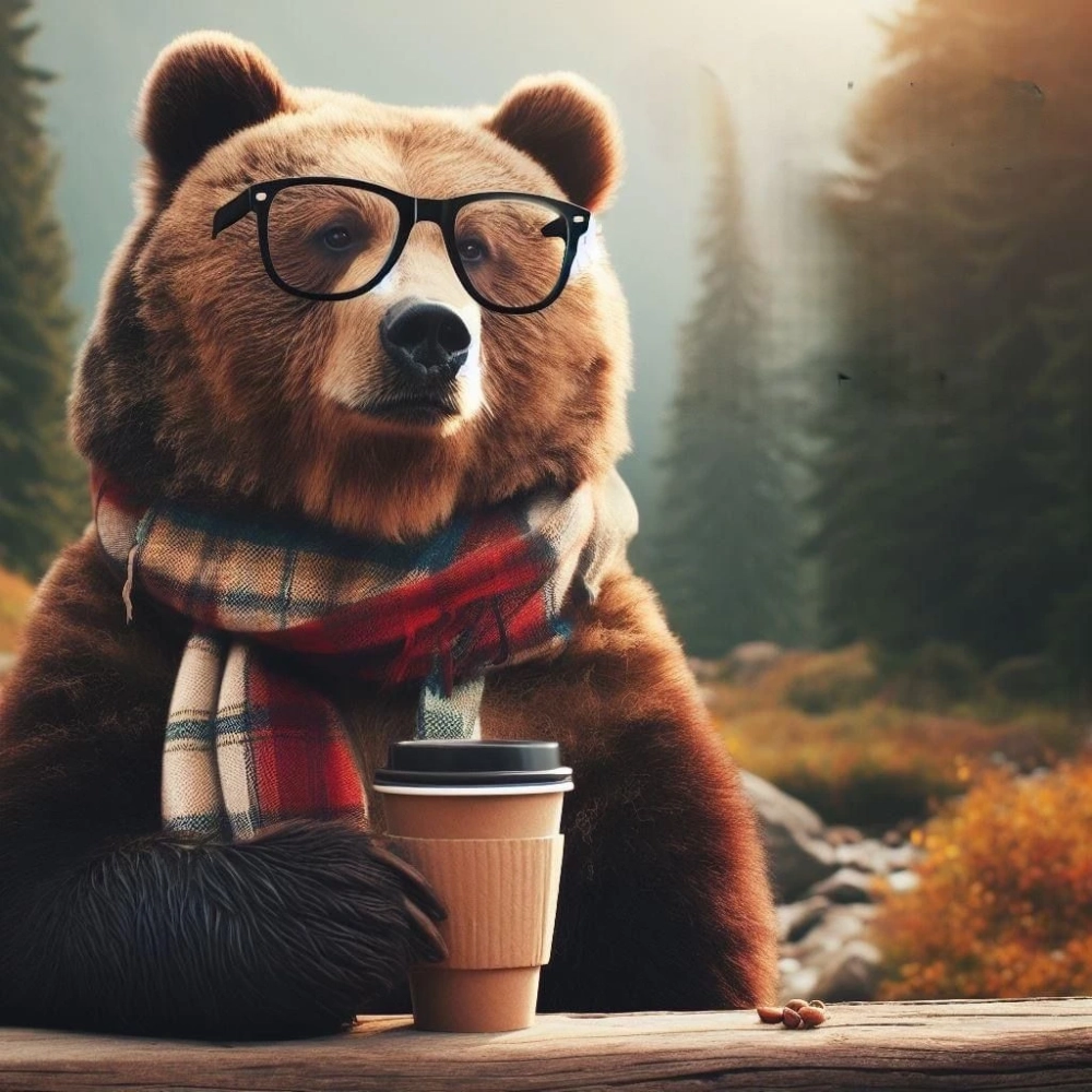 Thể hiện cảm xúc vui nhộn qua icon gấu nâu meme