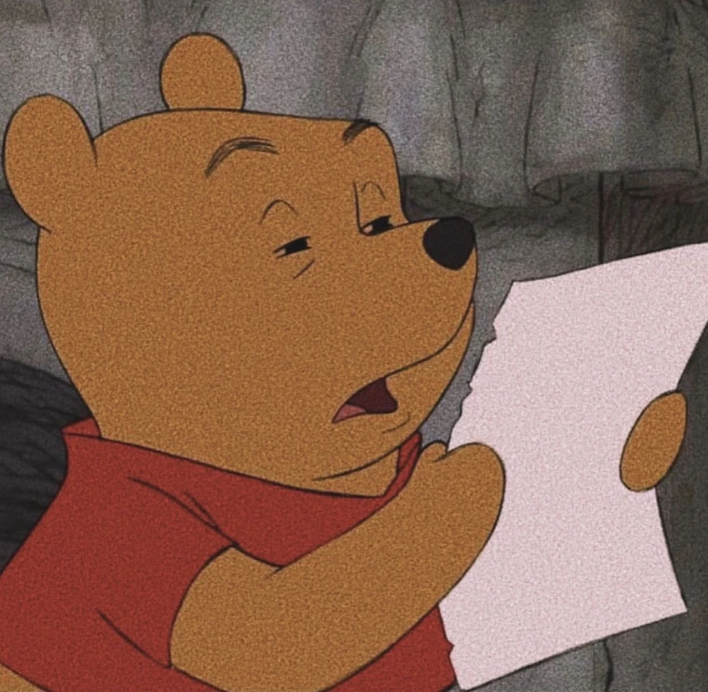 Bựa cực mạnh với meme gấu pooh bựa