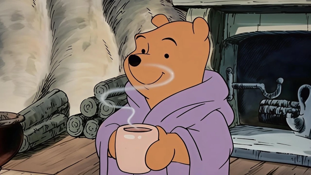 Dán sticker vui nhộn với sticker gấu pooh meme