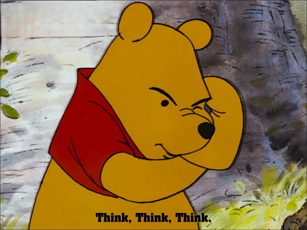Dễ thương hết nấc với meme gấu pooh dễ thương