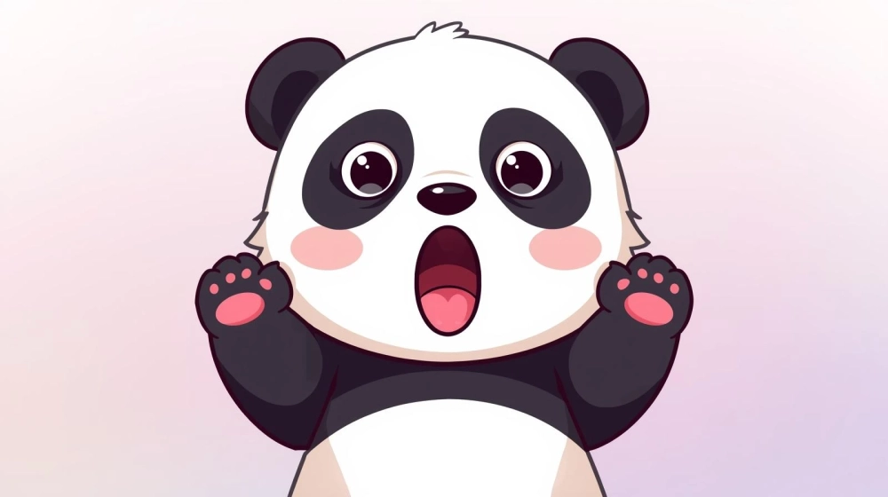 Khi bạn nhìn thấy meme gấu trúc bất ngờ đầu tiên trong ngày