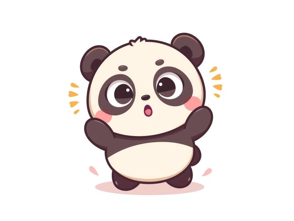 Nhìn là mê với meme gấu trúc bất ngờ cute