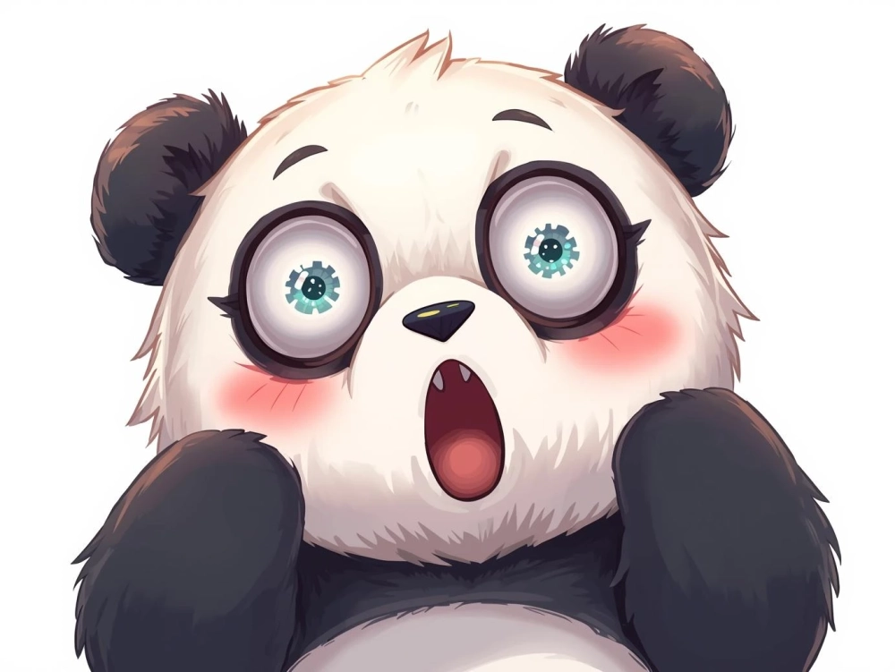 Khi bất ngờ đến mức meme gấu trúc sốc xuất hiện