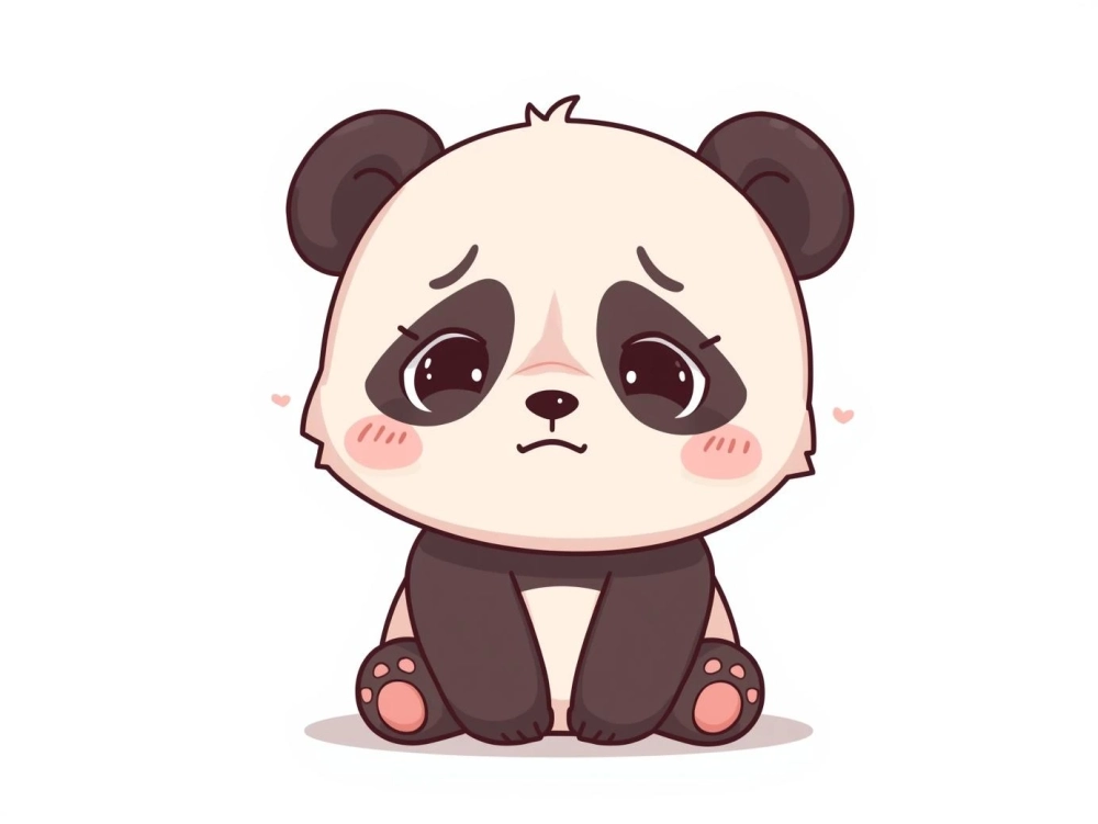 Lưu ngay ảnh meme gấu trúc buồn để giải tỏa tâm trạng