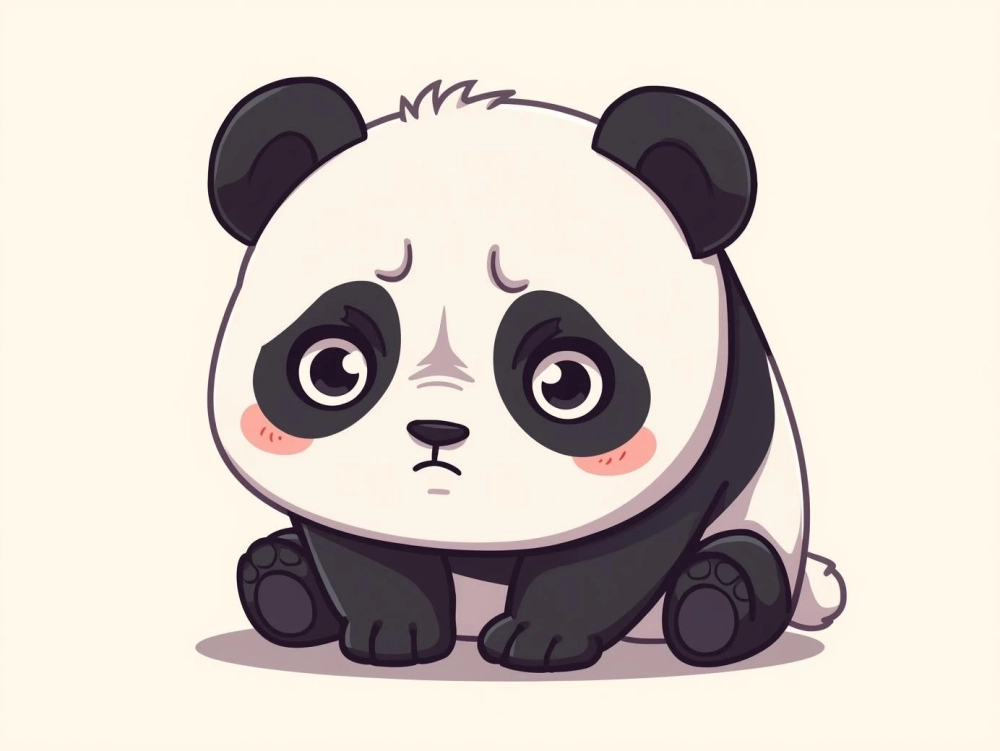 Cảm xúc dâng trào với meme gấu trúc khóc