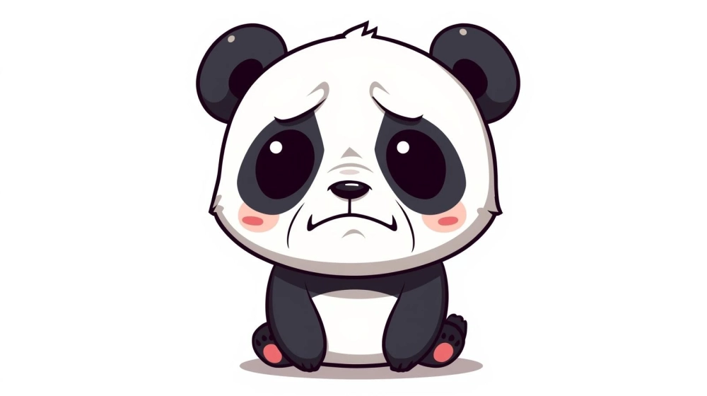 Cô đơn nhưng dễ thương với meme gấu trúc cô đơn