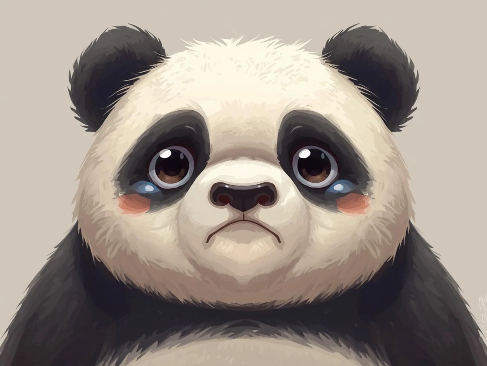 Mệt mỏi nhưng vẫn cute với meme gấu trúc mệt