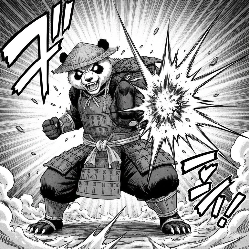 Xu hướng Trung Quốc với meme gấu trúc biaoqing đánh