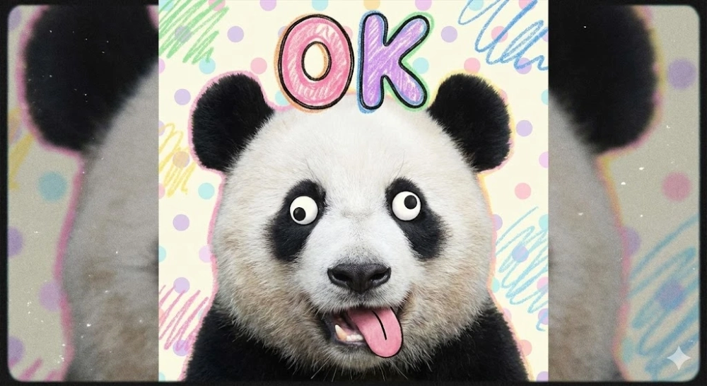 Hài hước đến mức khó nhịn với meme gấu trúc okela