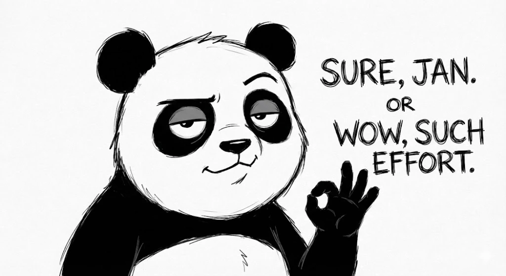 Thể hiện rõ quan điểm với meme gấu trúc ok