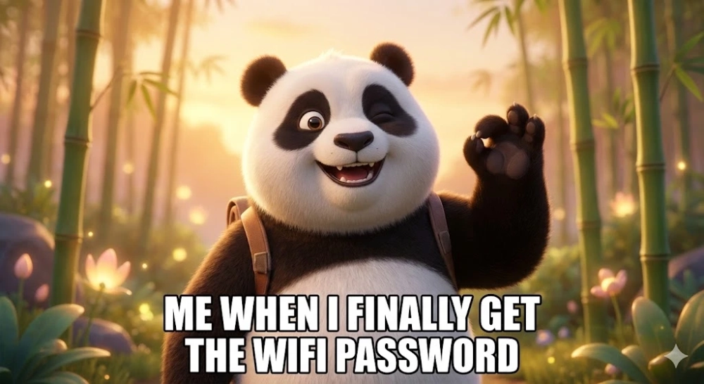 Đồng ý ngay lập tức với meme gấu trúc gật đầu