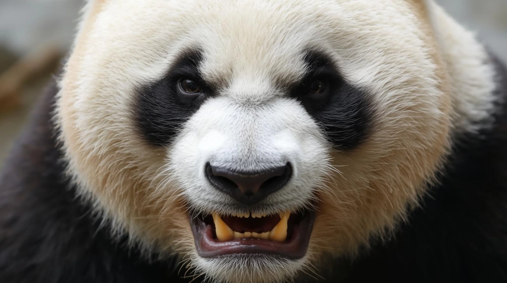 Không nhịn nổi cười với meme gấu trúc tức giận