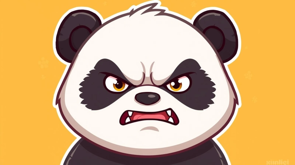 Không nhịn cười với meme gấu trúc chửi thề