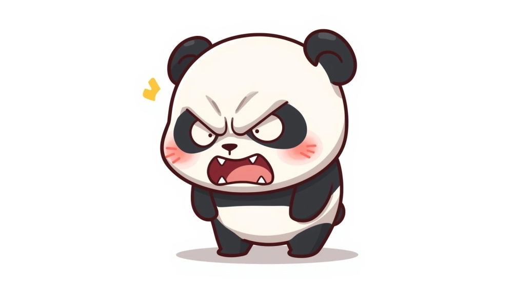 Cười giận cực chất với meme gấu trúc weibo tức giận