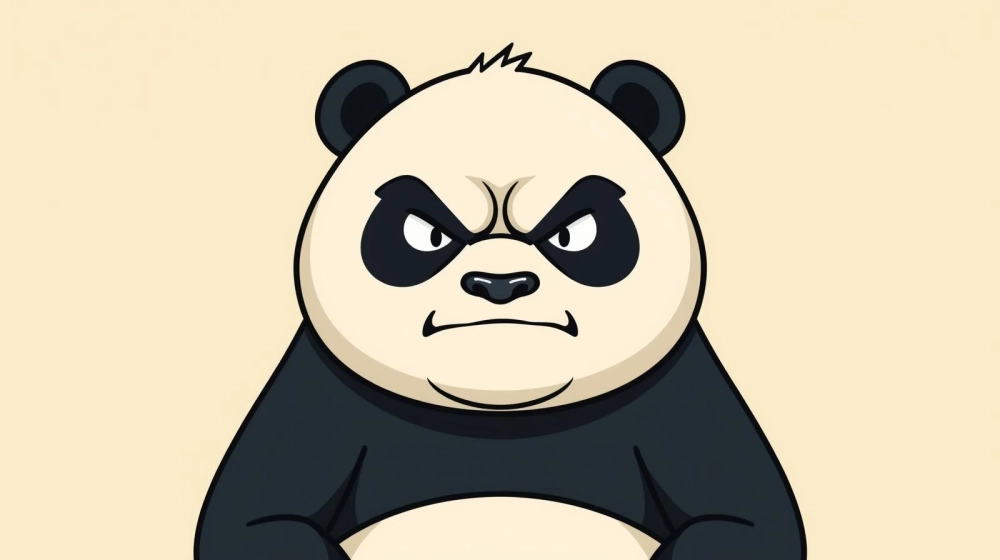 Giận cực chất với meme gấu trúc quạo