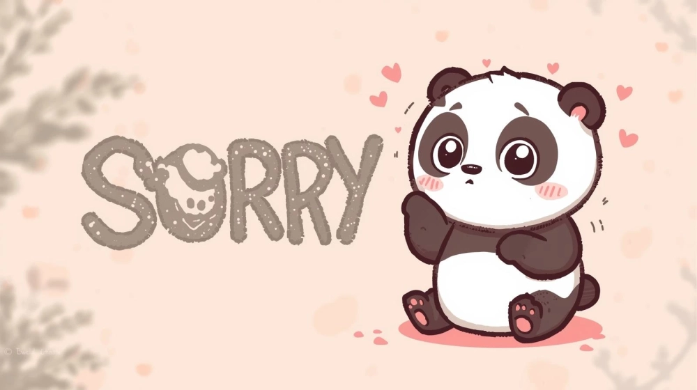 Meme gấu trúc xin lỗi là gì?