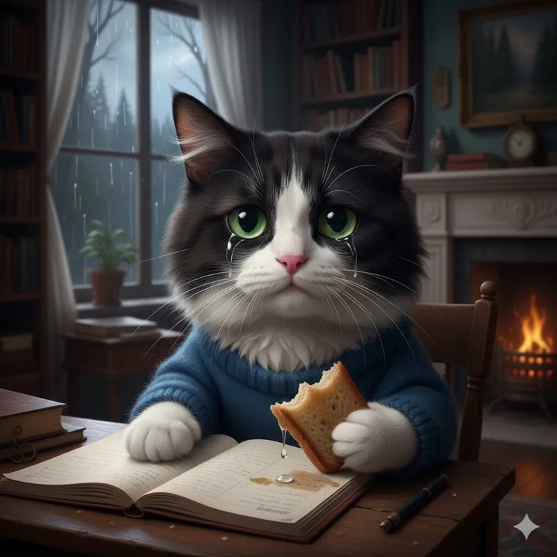 Tải ngay hình meme mèo buồn dễ thương