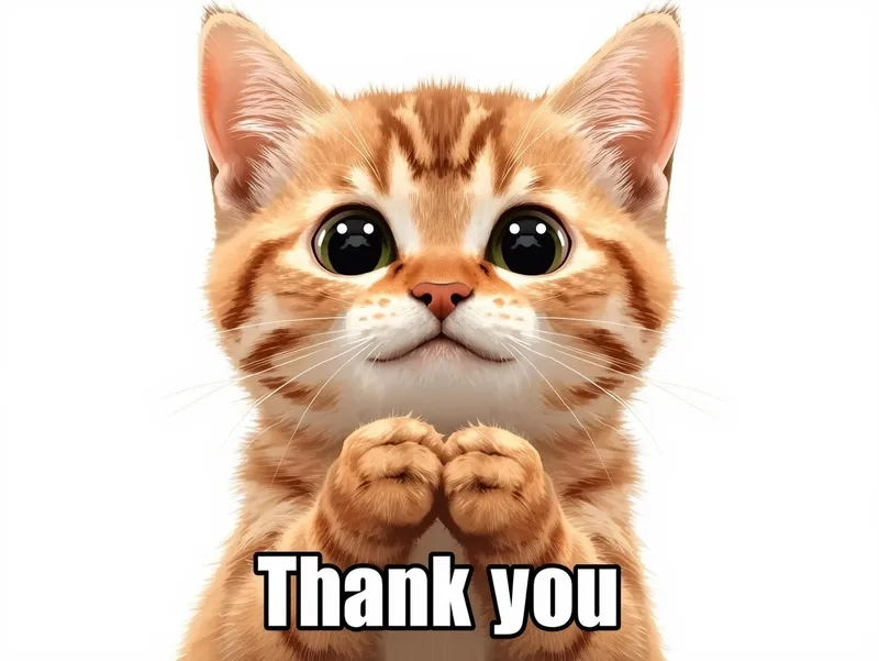 Biểu cảm ngầu của meme mèo cảm ơn ngầu cực thú vị