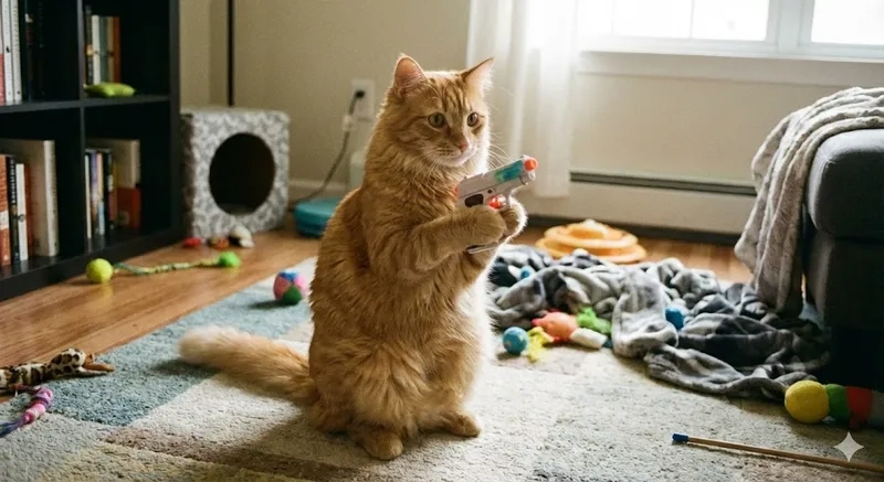 Khám phá ngay ảnh meme mèo cầm súng hot nhất hôm nay