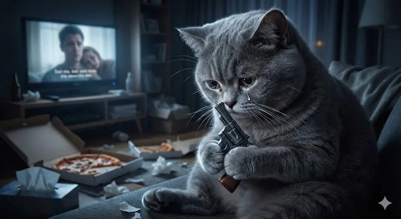 Meme mèo cầm súng là gì khiến cộng đồng bấn loạn