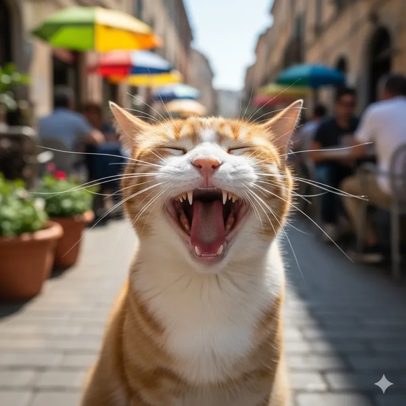 Hôm nay cùng xem meme mèo cười đểu làm trò cực bựa